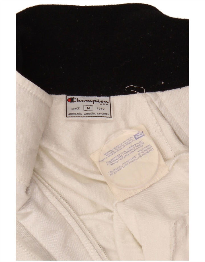 CHAMPION Veste de survêtement pour femme UK 14 Medium White Colourblock