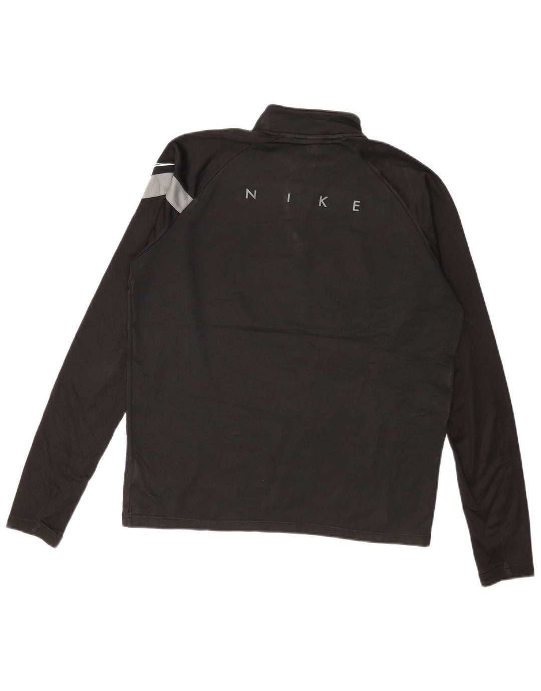 Sweat-shirt Nike Dri Fit Graphic pour homme, color block, noir moyen