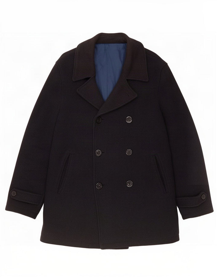 Marks & Spencer Caban pour homme UK 40 Grande laine bleu marine