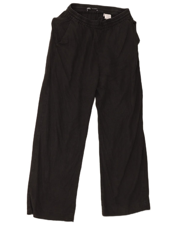 Pantalon De Survêtement Zara Homme Noir Moyen Viscose