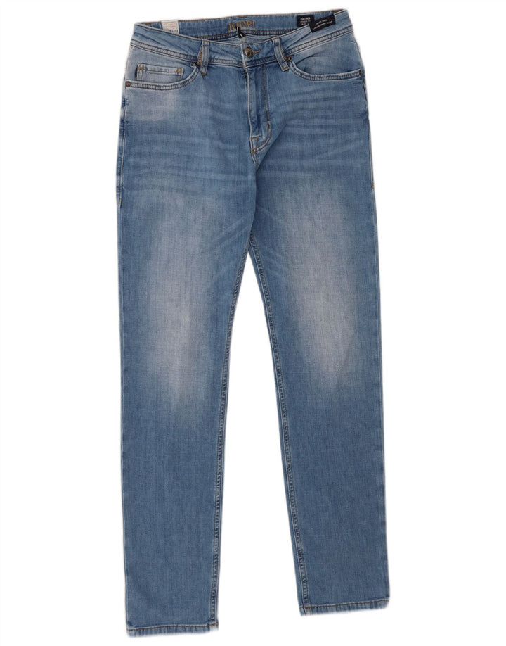 Joop Femme Jean Slim Coupe Moderne W32 L32 Bleu Coton