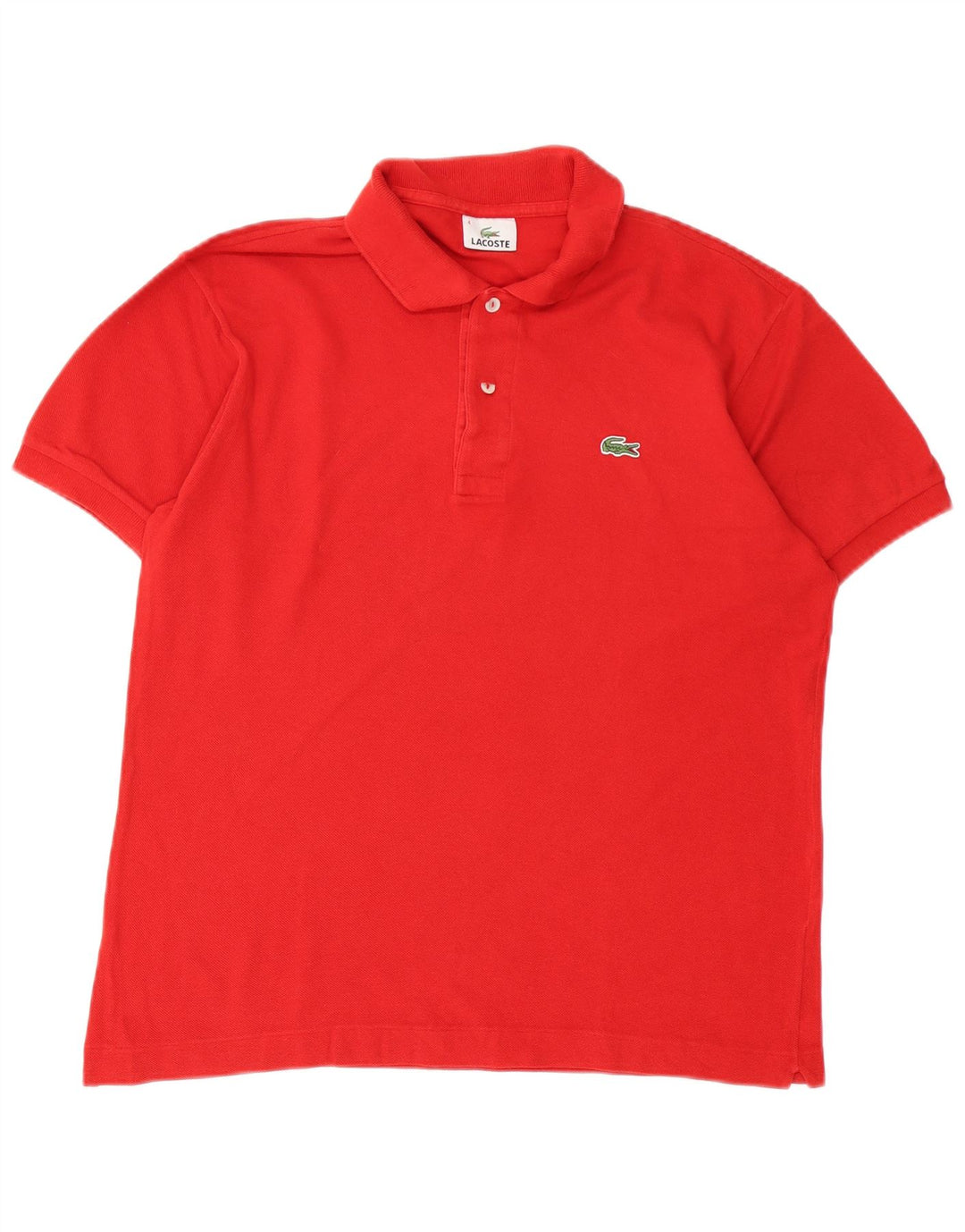 Lacoste Polo Homme Taille 4 Coton Rouge Moyen