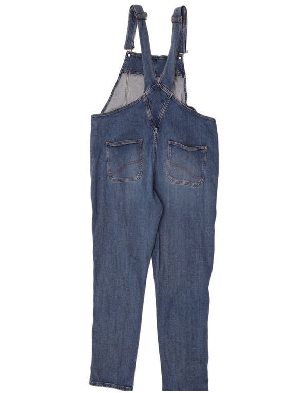 Fat Face Lewis Salopette Slim Jeans UK 16 Large W36 L32 Bleu Coton
