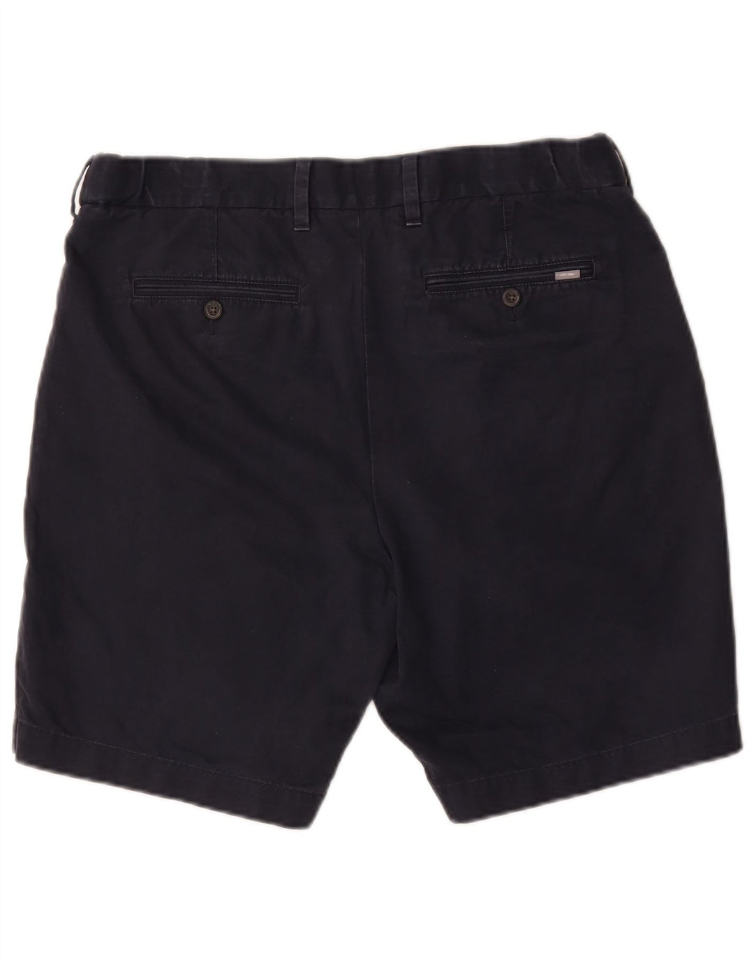 Marks & Spencer Short Chino Homme W36 Large Bleu Marine Coton