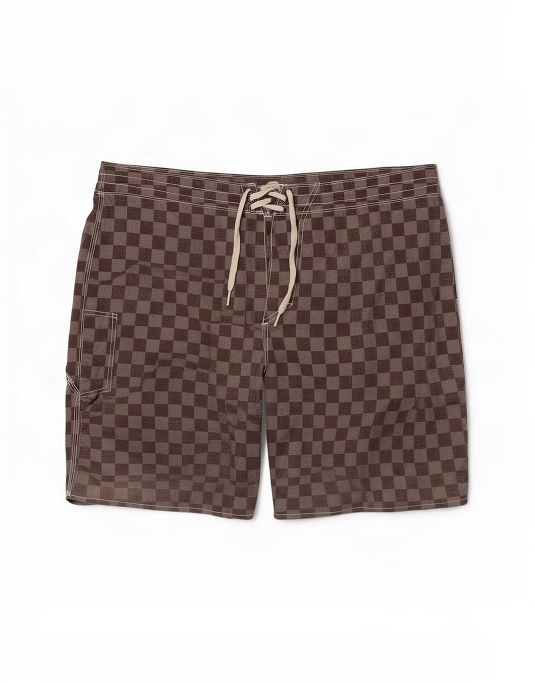 Vans Short de bain homme grand gris géométrique