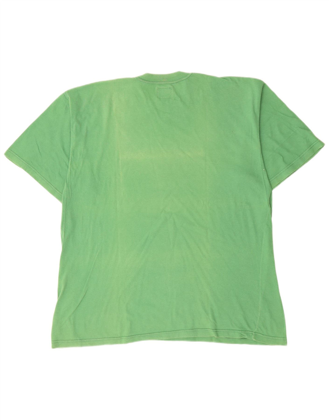 REPLAY T-Shirt Graphique Haut Large Vert Coton Homme