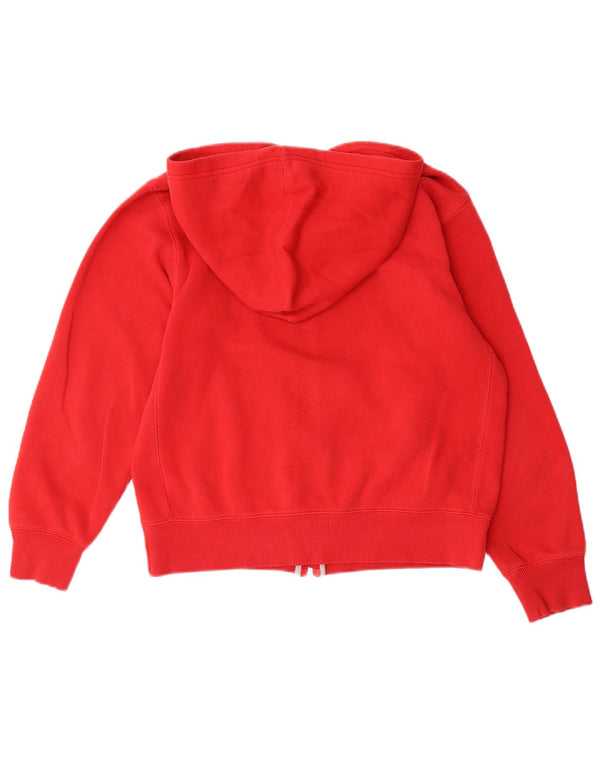 Nike Pull à capuche zippé pour fille 12-13 ans Grand Rouge Coton