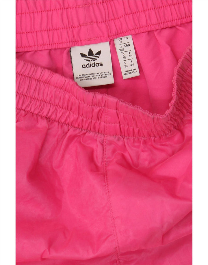 Adidas Short de sport pour femme UK 12 Polyester rose moyen