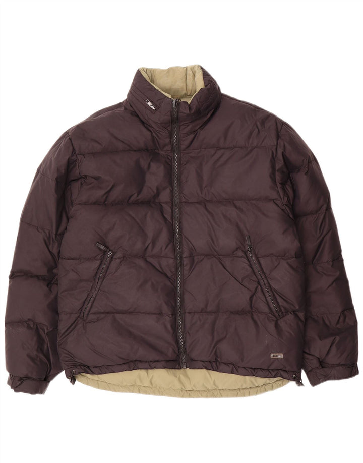 Rifle Veste matelassée réversible pour homme UK 38 Medium Noir Polyamide