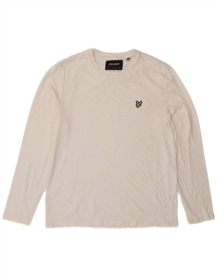 Lyle & Scott Haut à manches longues pour homme en coton blanc Taille L