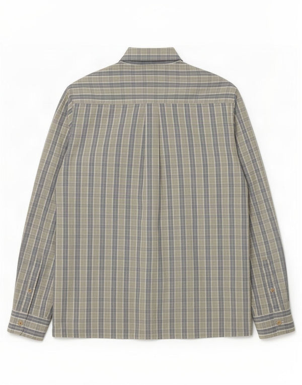 Timberland Chemise Homme XL Bleu Plaid Coton