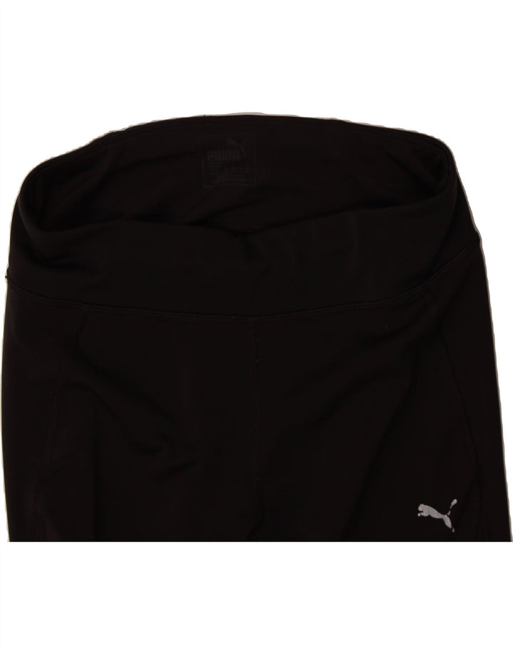 PUMA Womens Leggings UK 12 Medium  Black Polyester Vintage Puma and Second-Hand Puma from Messina Hembry 