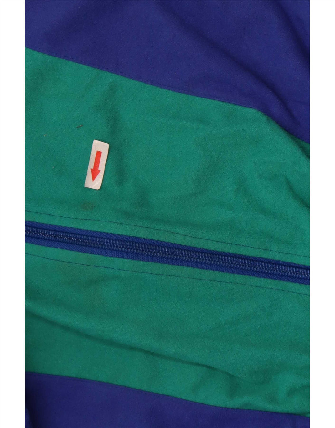 American Place Veste de survêtement surdimensionnée pour femme UK 6 XS Bleu