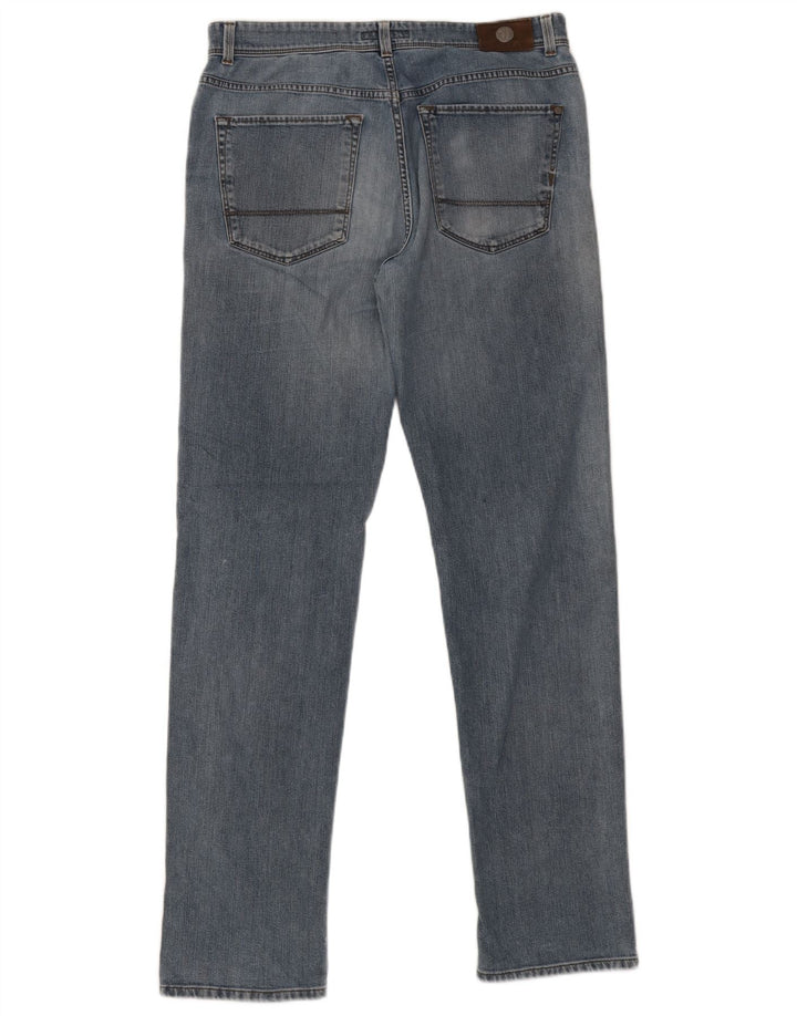 Trussardi Jean Droit W36 L34 Bleu Homme