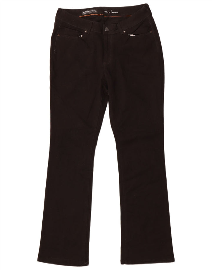 LEE Pantalon décontracté Bootcut pour femme série moderne US 10 Large W30 L31 Noir