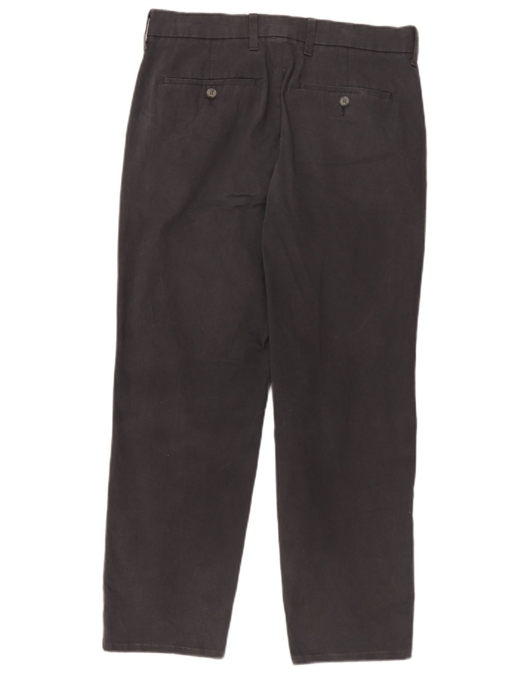 Marks & Spencer Pantalon Chino Coupe Regular Homme W36 L29 Gris Coton