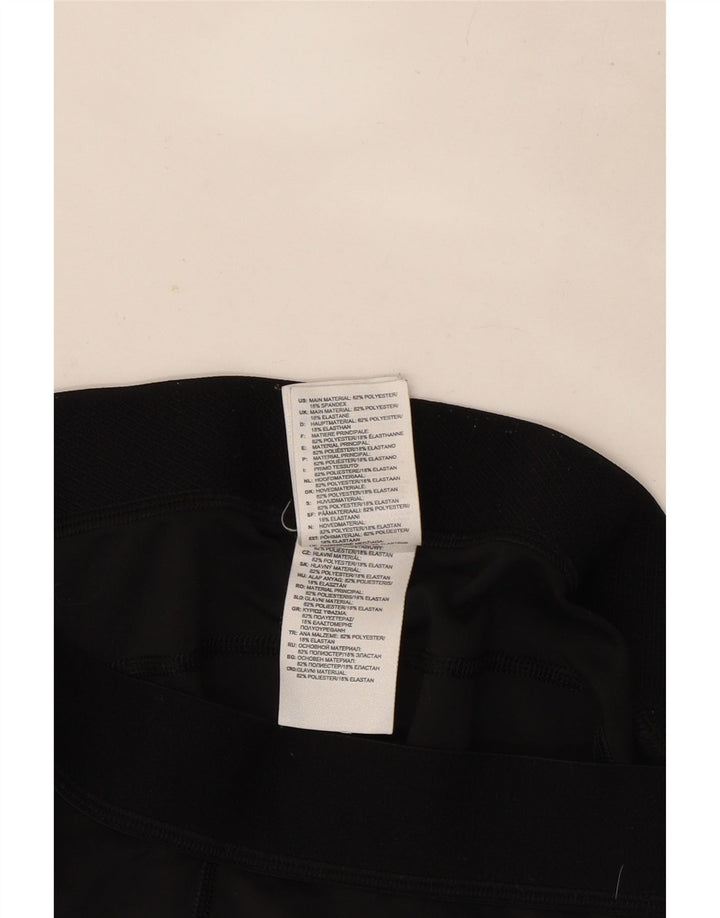 Adidas Leggings graphiques pour femmes UK 12/14 Polyester noir moyen