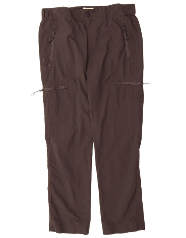 Marks & Spencer Pantalon Cargo Droit W32 L29 Homme Gris Polyamide