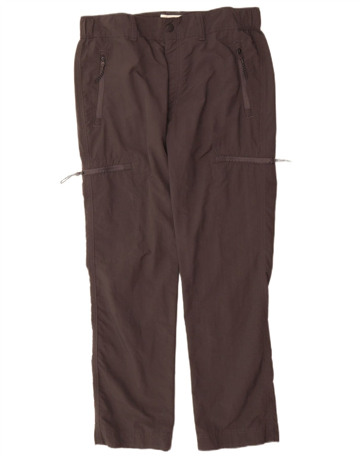 Marks & Spencer Pantalon Cargo Droit W32 L29 Homme Gris Polyamide