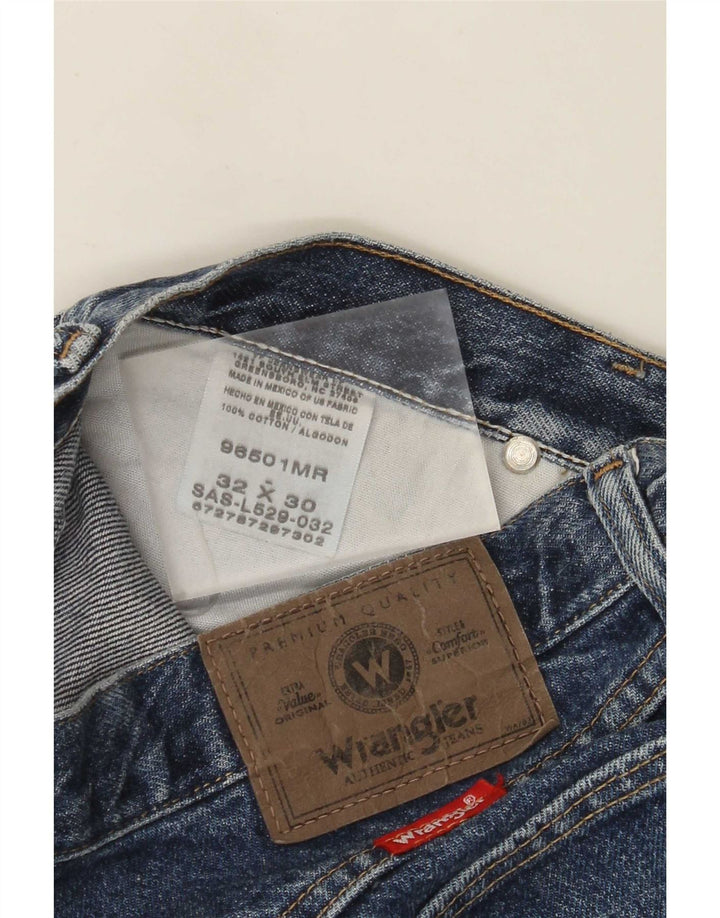 Wrangler Jean droit homme W32 L30 bleu coton