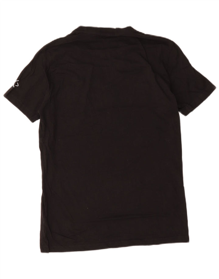 Replay T-Shirt Graphique Homme Noir Moyen Coton
