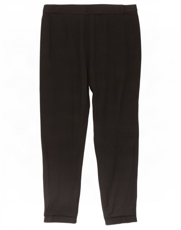 Marks & Spencer Pantalon court fuselé pour femme UK 14 Large W34 L26 Gris