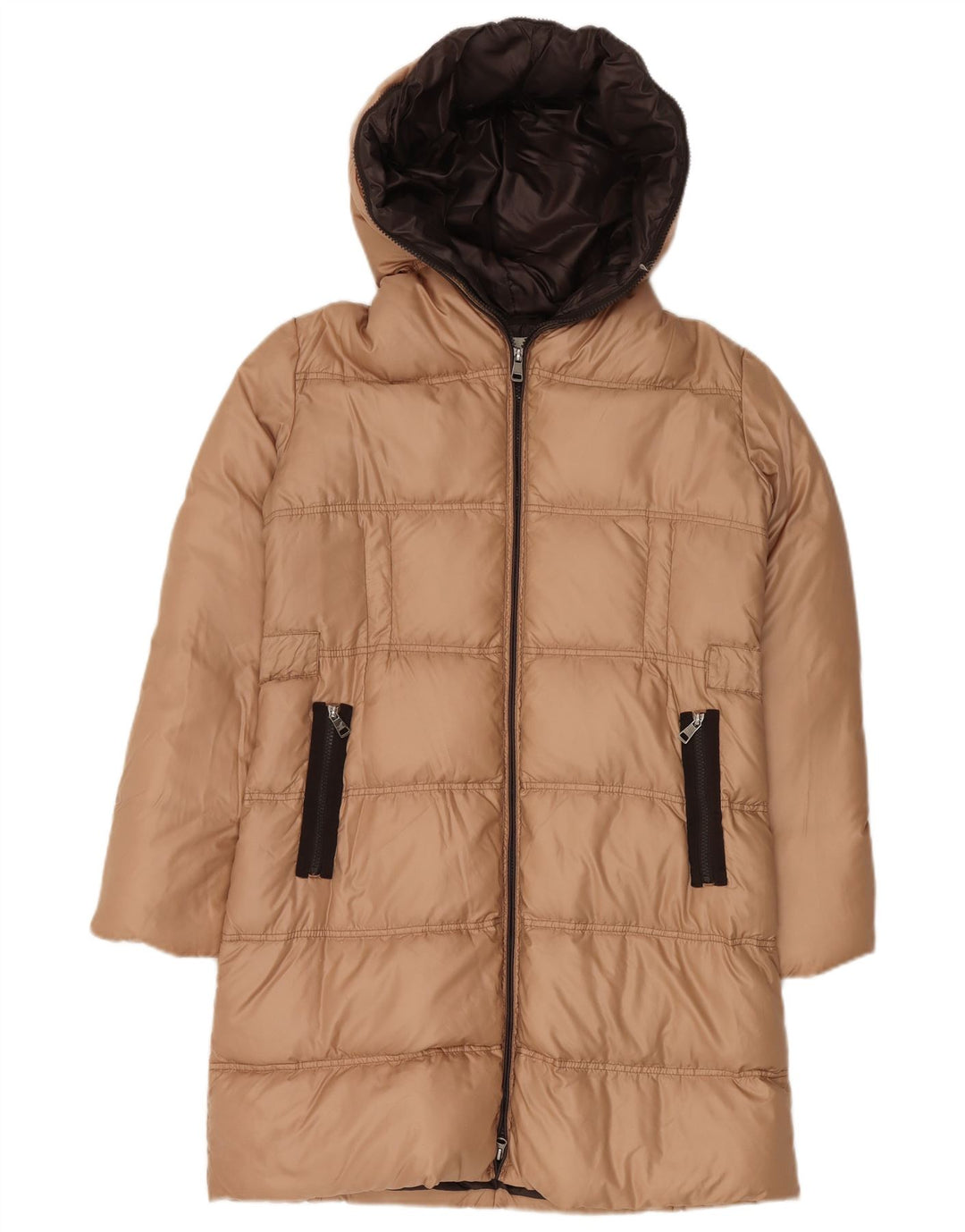 Manteau matelassé à capuche pour femme IT 46 Large