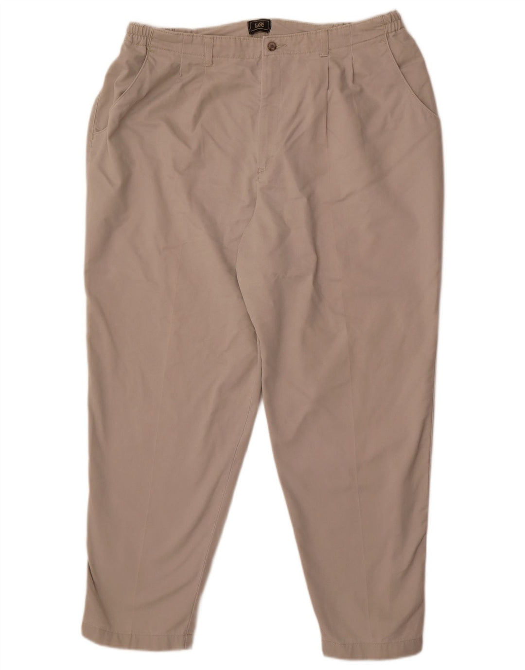 Lee Pantalon chino à chevilles pour femme US 20 3XL W40 L28 Beige