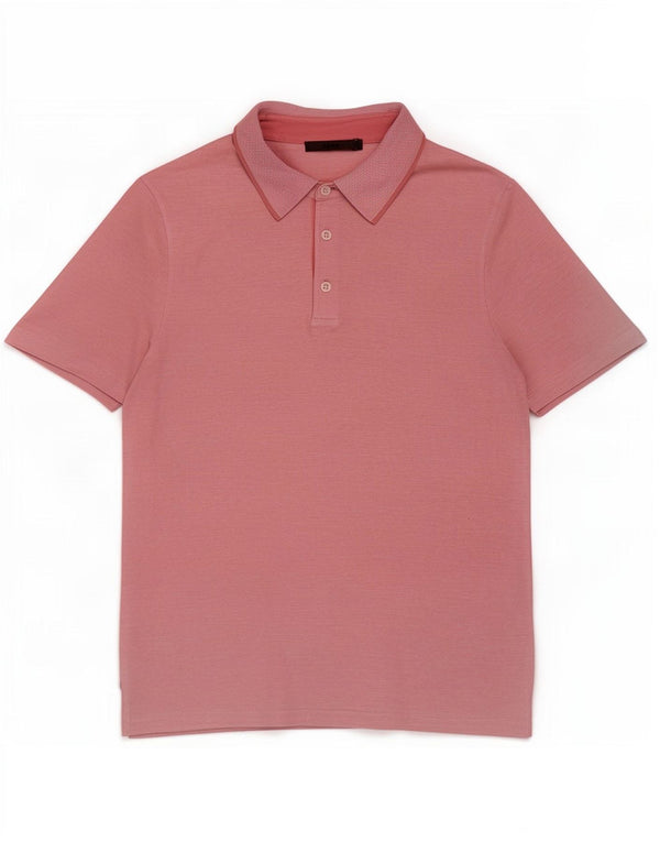 Reiss Polo Homme Petit Rose Coton
