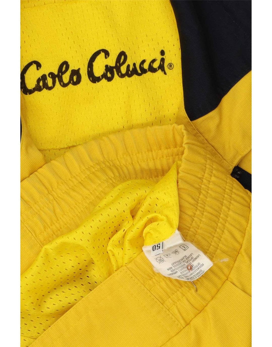 Carlo Colucci Veste Utilitaire Homme IT 50 Large Jaune Coton