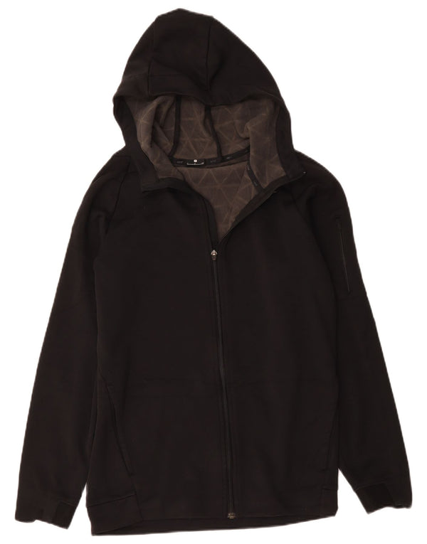 Nike Pull à capuche zippé pour homme Petit Noir Polyester