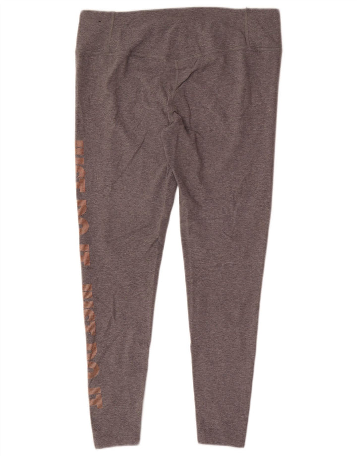 Nike Legging graphique Dri Fit pour femme UK 18 XL Gris