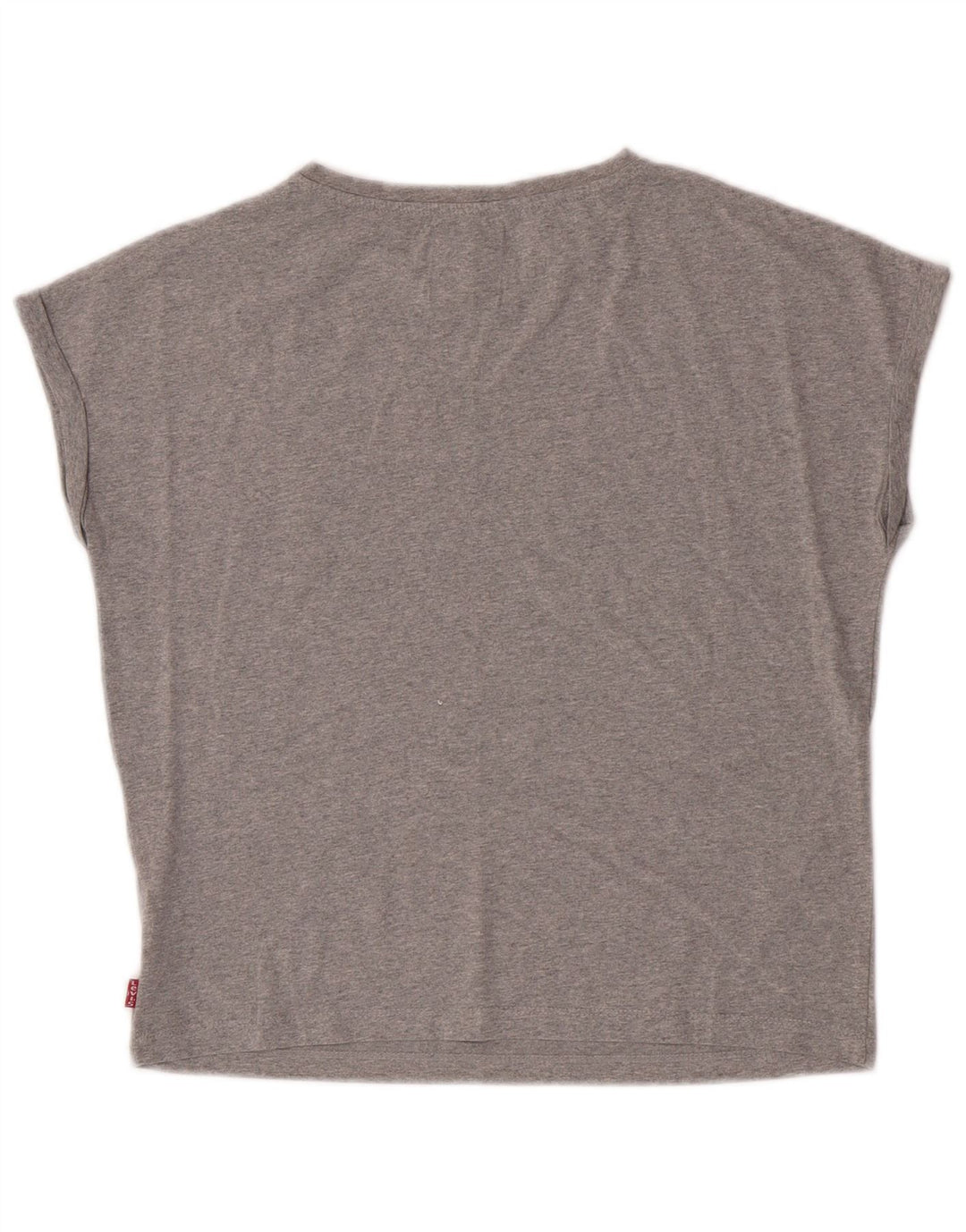 Levi's T-Shirt Graphique Fille 13-14 ans Gris Polyester