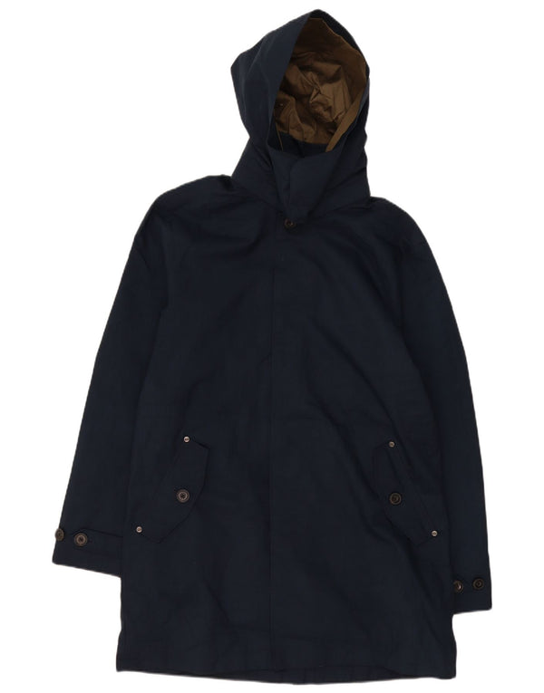 Timberland Parka à capuche pour homme UK 40 Large Bleu marine Polyester