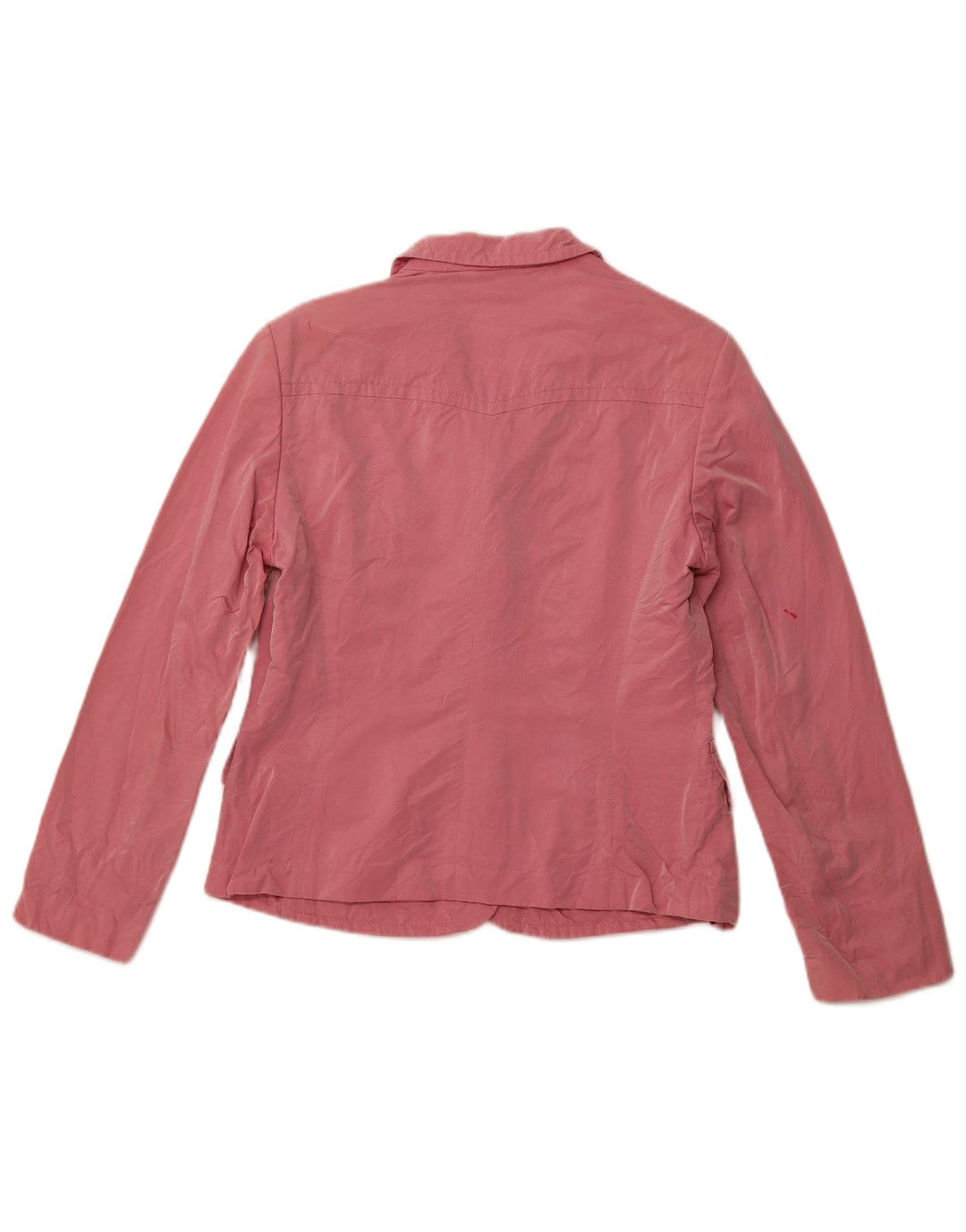 HUGO BOSS Veste blazer à 3 boutons pour femme UK 14 Large Rose Coton