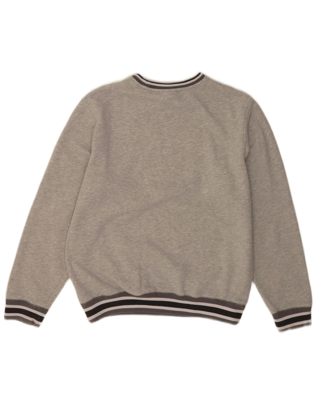 Sweatshirt graphique New Era pour hommes Raiders, medium gris rayé en coton