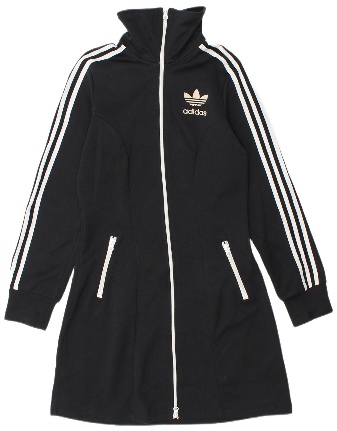 Adidas Veste de survêtement longue pour femme IT 36 XS Noir