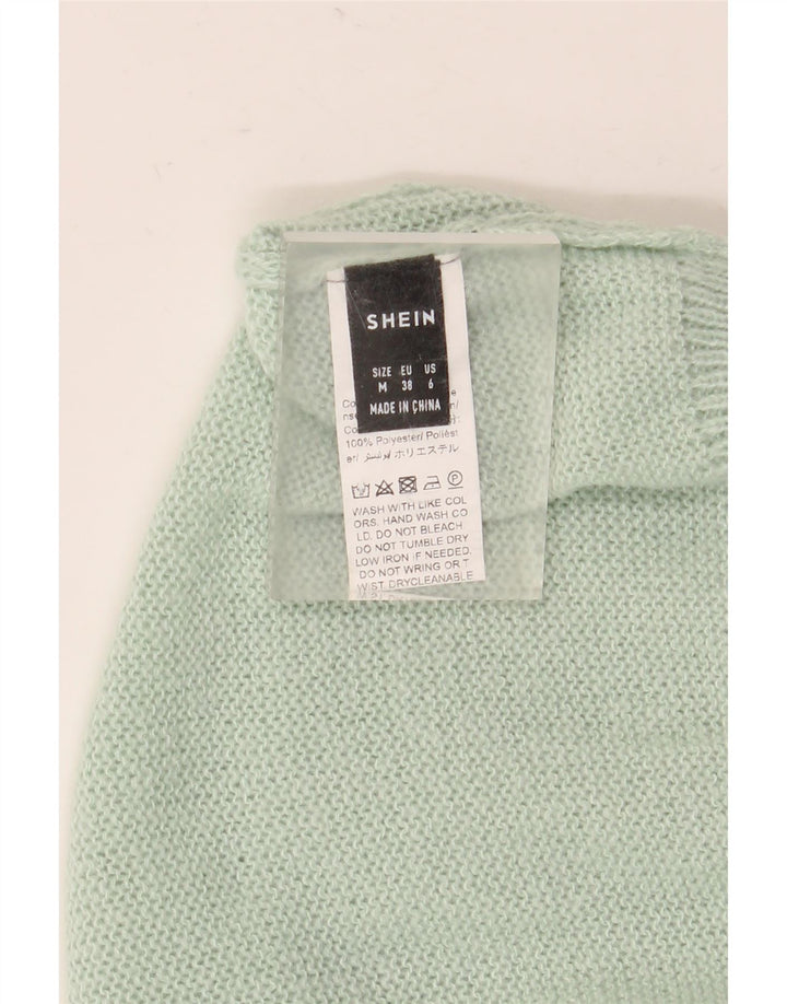 Shein Femme Crop Vest Débardeur UK 44 Vert Moyen Polyester
