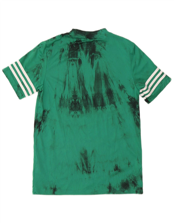 Adidas T-Shirt Homme Top XS Vert Tie Dye Polyester