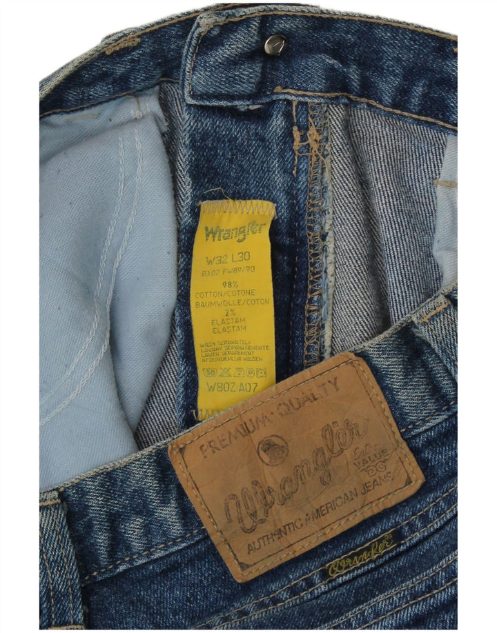 Wrangler Jean Slim Femme W32 L30 Bleu Coton