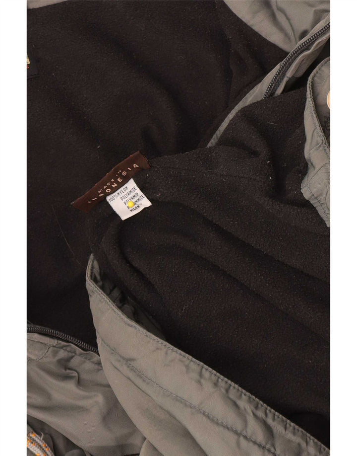 Napapijri Veste Bomber Homme UK 40 Large Gris Nylon