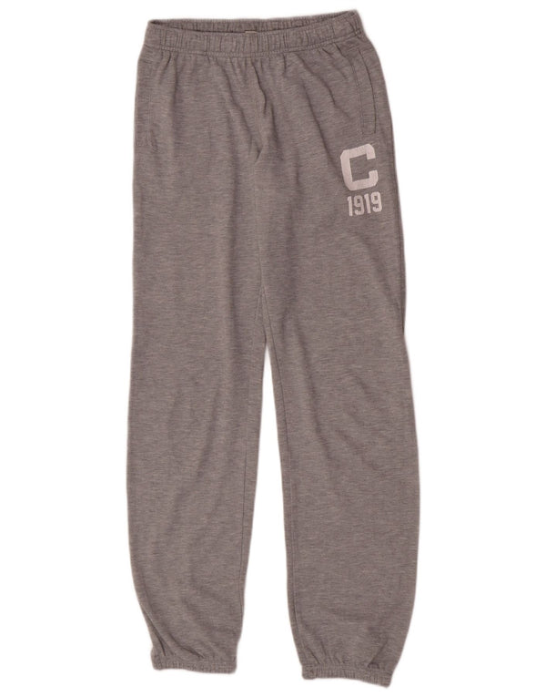 Champion Pantalon de survêtement graphique pour garçon 13-14 ans XL Gris Coton