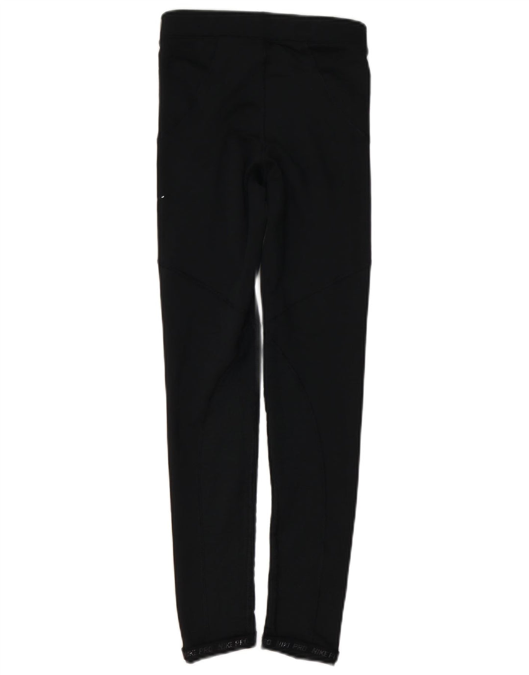 NIKE Legging graphique pour femme UK 4 XS Noir