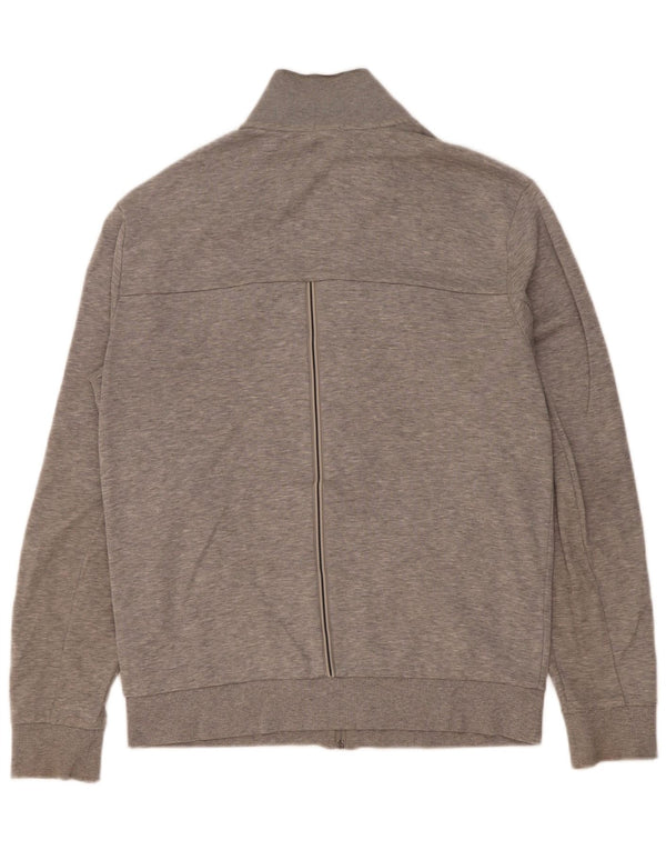 HUGO BOSS Homme Survêtement Top Veste Petit Gris Rayé Coton