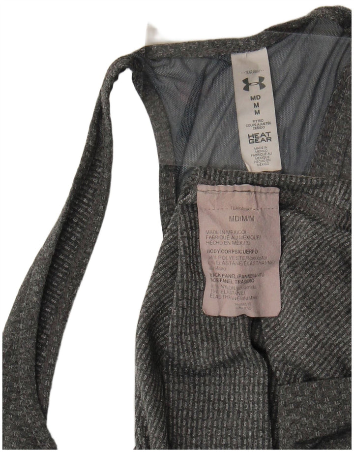 Under Armour Heat Gear Débardeur UK 12 Gris Moyen Polyester