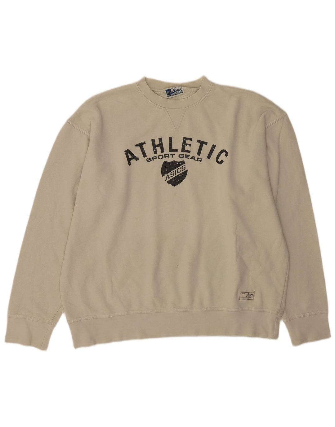 Asics Sweat-shirt graphique pour homme 2XL Beige