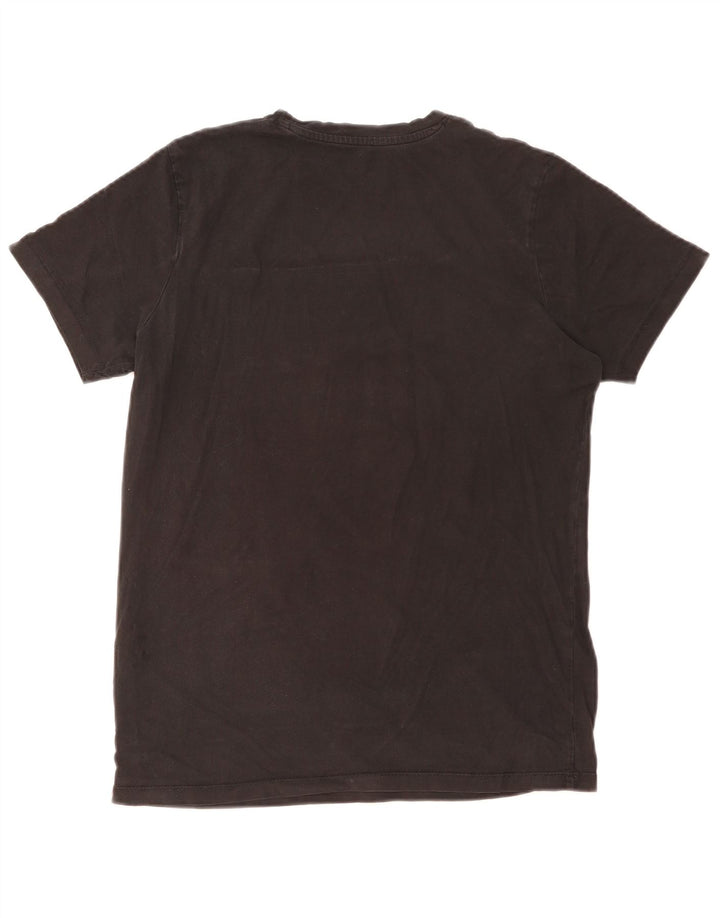 Jack & Jones T-Shirt Graphique Homme Noir Moyen Coton