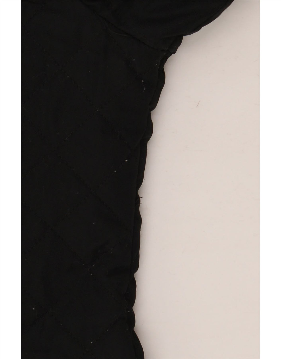 Laura Ashley Manteau rembourré à capuche pour femme UK 12 Medium Noir Polyester