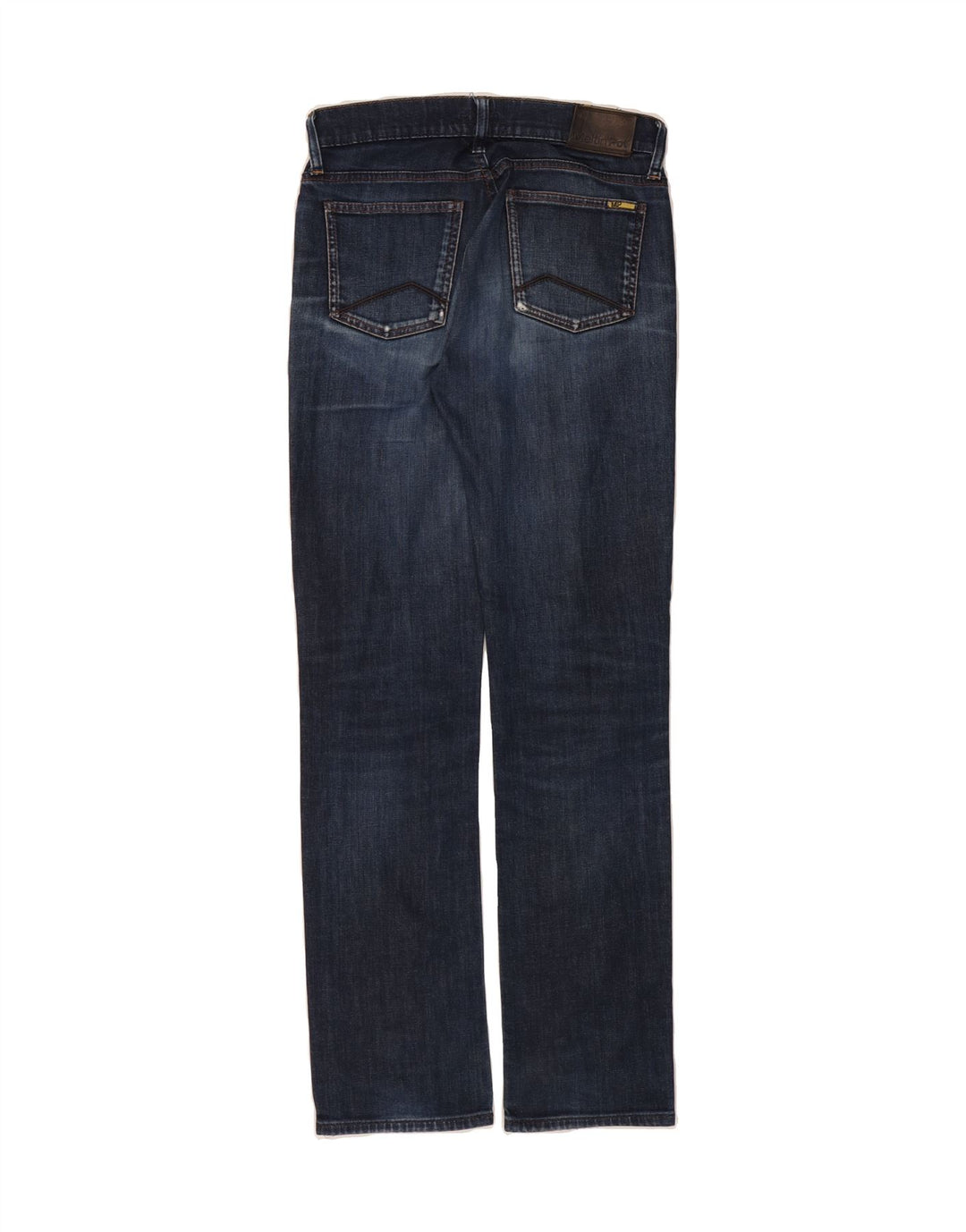 MEK Mens Straight Jeans W29 L32 Navy Blue Vintage Mek and Second-Hand Mek from Messina Hembry 