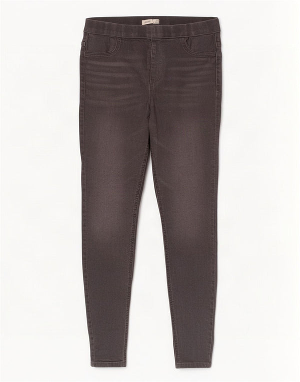 Marks & Spencer Jean Jegging Femme UK 14 Moyen W30 L29 Coton Gris